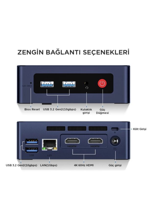 Mini S12 Alder Lake N95 12.nesil 8gb Ram - 256gb Ssd