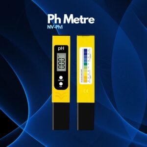 NOVASMART Dijital Ph Metre 0-14 Ph Yüksek Hassasiyetli Su Test Cihazı, Akvaryum,havuz ve Su Arıtma Için