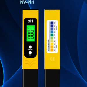 NOVASMART Dijital Ph Metre 0-14 Ph Yüksek Hassasiyetli Su Test Cihazı, Akvaryum,havuz ve Su Arıtma Için (LEDli)