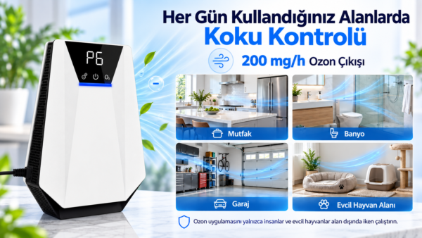 Novasmart NV-W11 Ozon & Negatif İyon Cihazı - Görsel 2